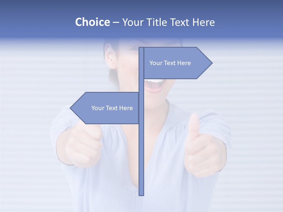 Triumph Confident Successful PowerPoint Template