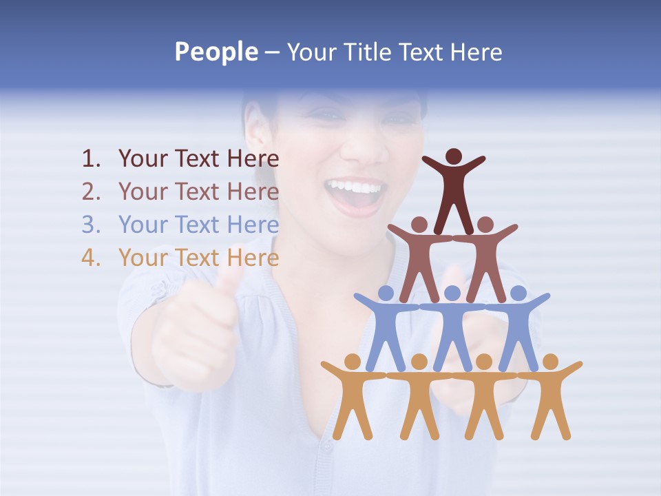 Triumph Confident Successful PowerPoint Template