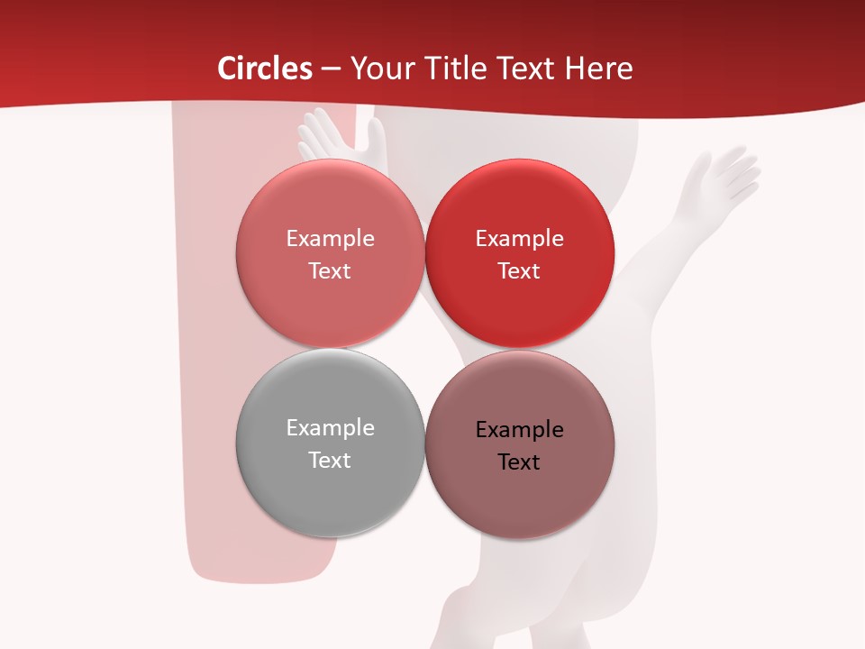 Wonder Abstract Red PowerPoint Template