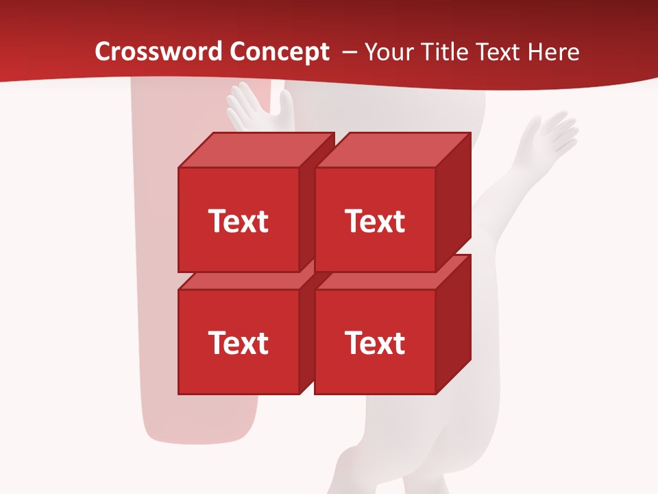 Wonder Abstract Red PowerPoint Template