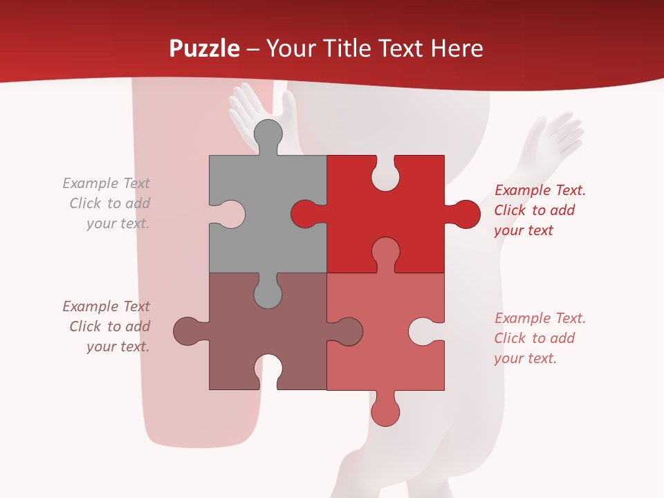 Wonder Abstract Red PowerPoint Template