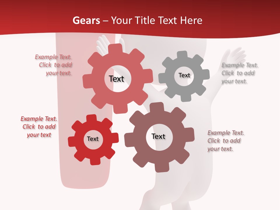 Wonder Abstract Red PowerPoint Template