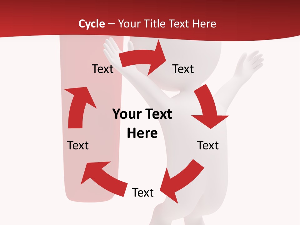 Wonder Abstract Red PowerPoint Template