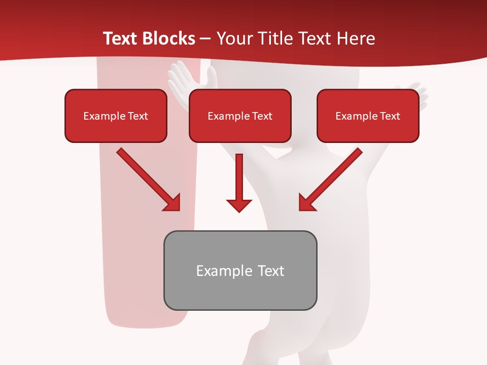 Wonder Abstract Red PowerPoint Template