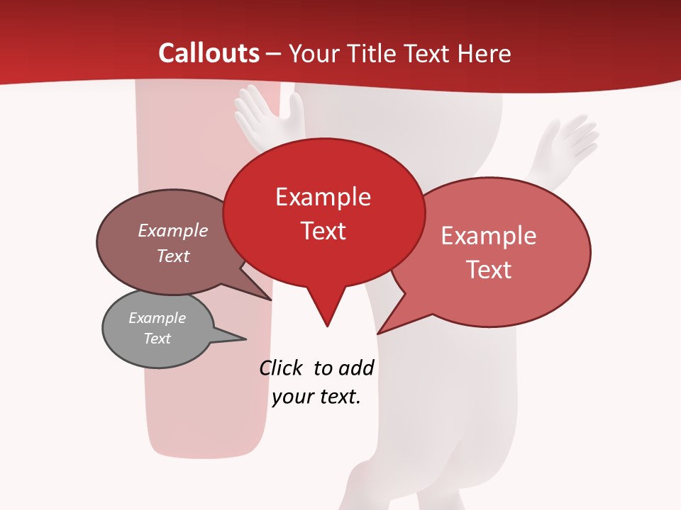 Wonder Abstract Red PowerPoint Template