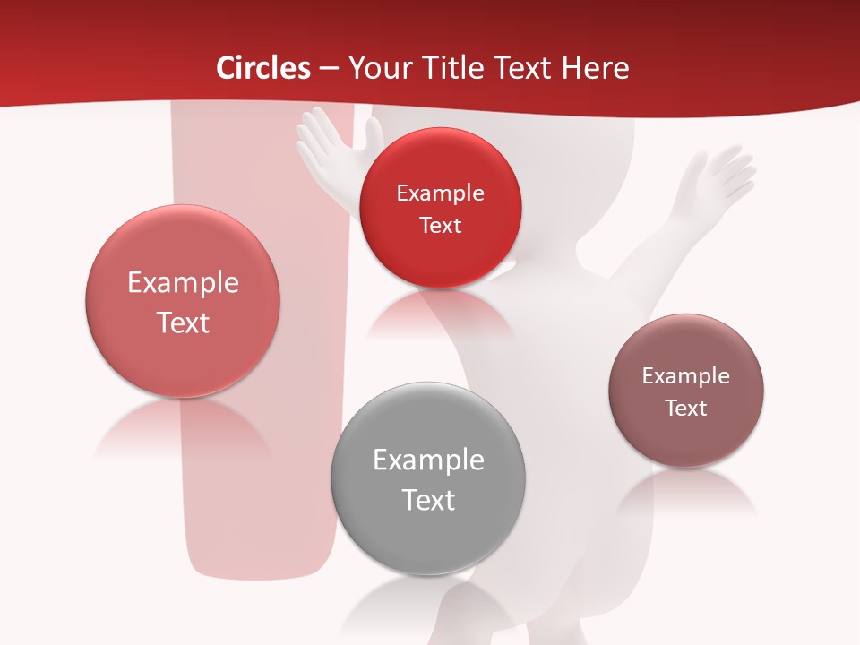 Wonder Abstract Red PowerPoint Template