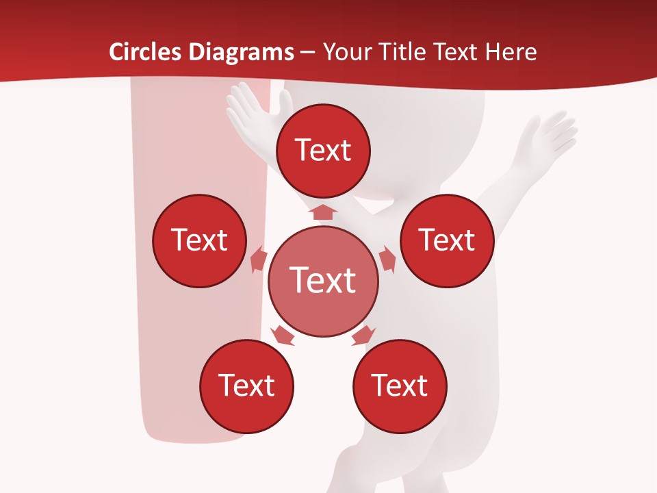 Wonder Abstract Red PowerPoint Template