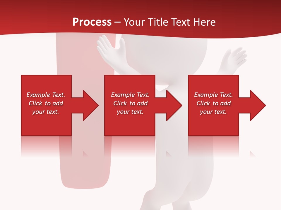 Wonder Abstract Red PowerPoint Template