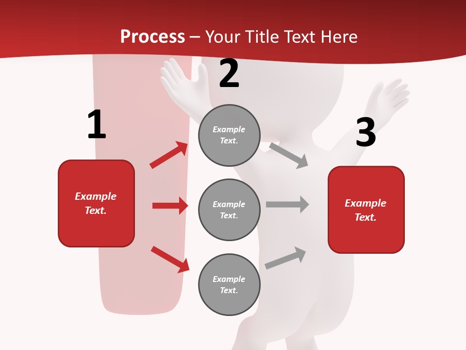 Wonder Abstract Red PowerPoint Template