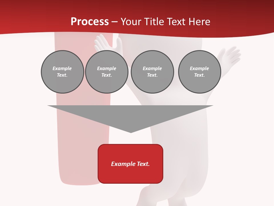 Wonder Abstract Red PowerPoint Template