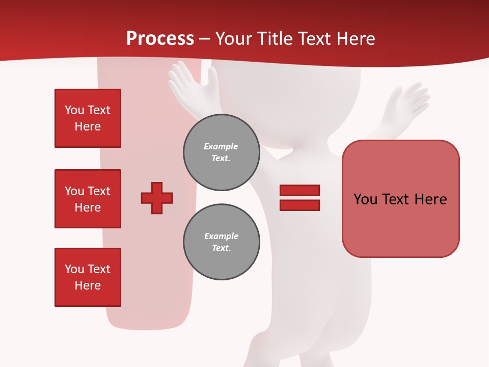 Wonder Abstract Red PowerPoint Template