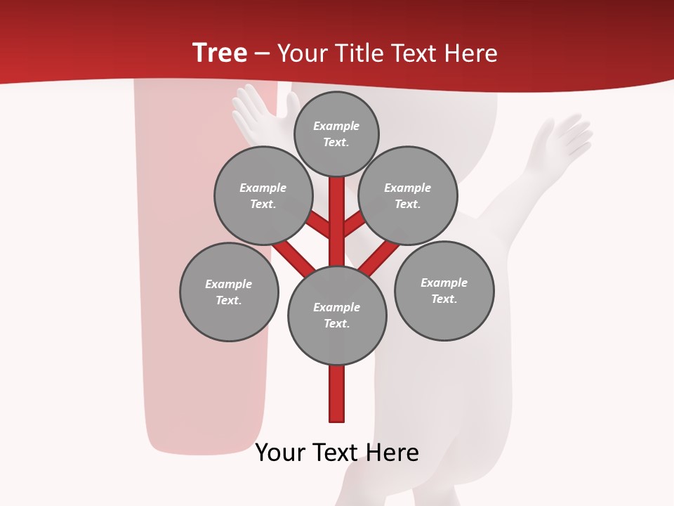 Wonder Abstract Red PowerPoint Template