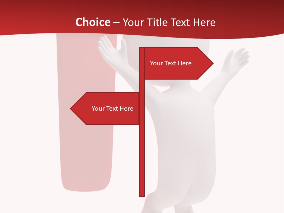 Wonder Abstract Red PowerPoint Template