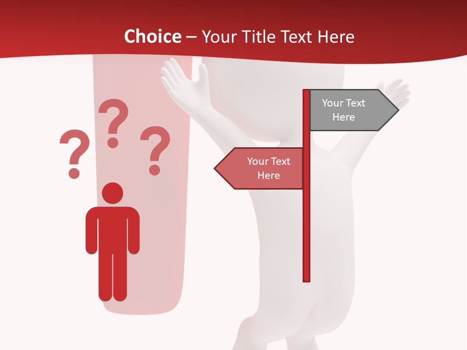 Wonder Abstract Red PowerPoint Template