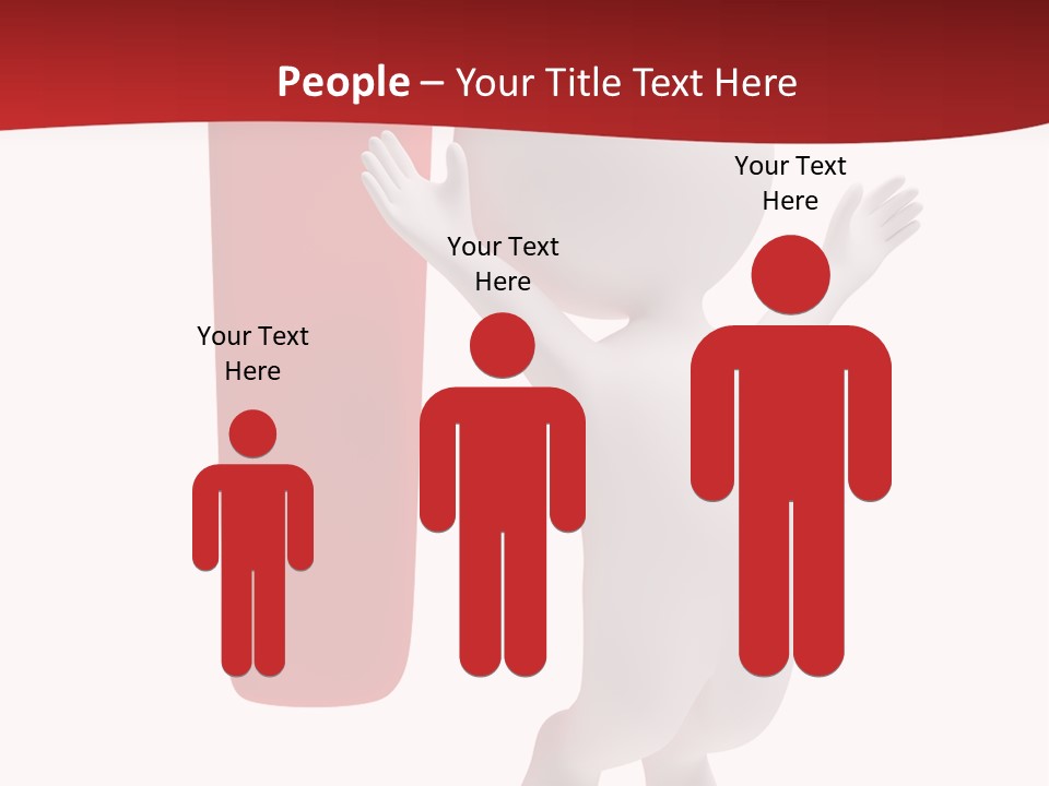 Wonder Abstract Red PowerPoint Template