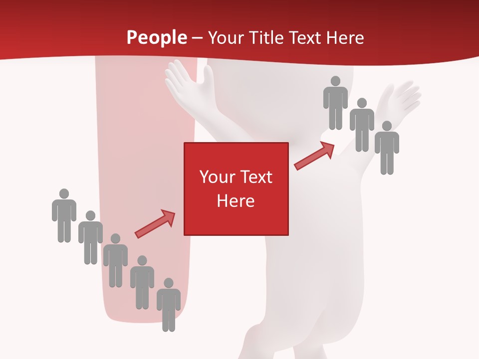 Wonder Abstract Red PowerPoint Template