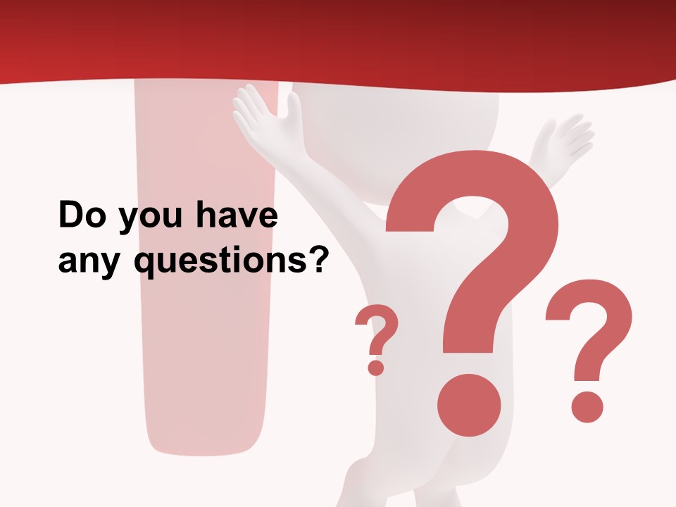 Wonder Abstract Red PowerPoint Template