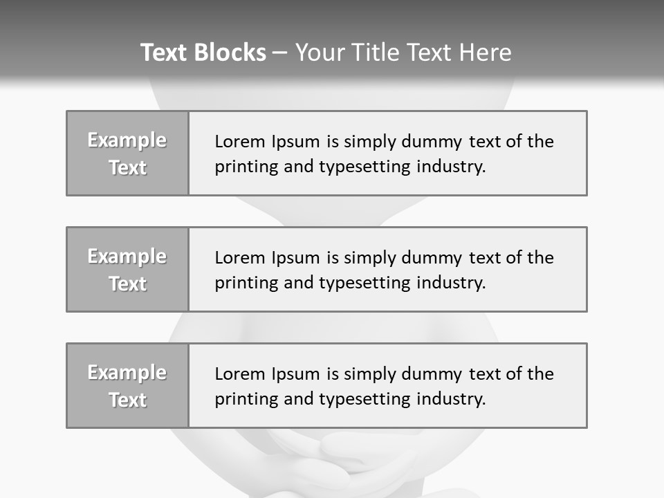 Meditation Balance Body PowerPoint Template
