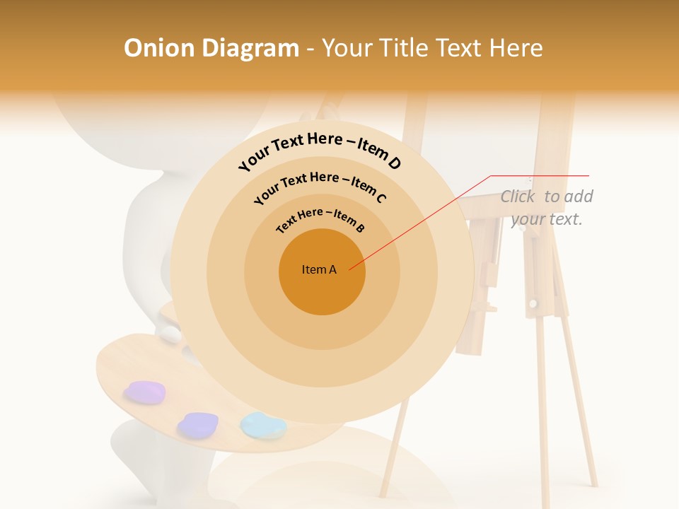 A Person Holding A Paintbrush And A Paint Palette PowerPoint Template
