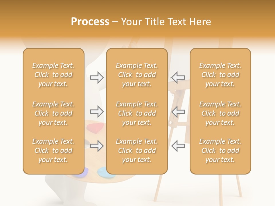 A Person Holding A Paintbrush And A Paint Palette PowerPoint Template