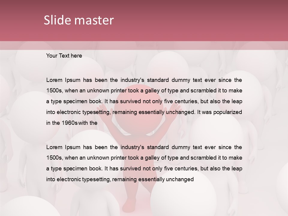 Different Business Individual PowerPoint Template