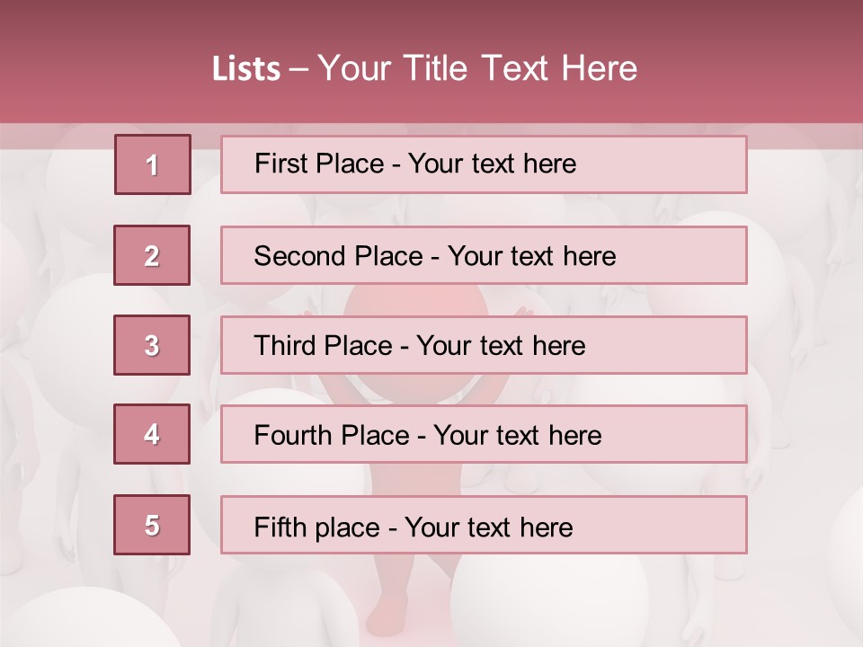 Different Business Individual PowerPoint Template