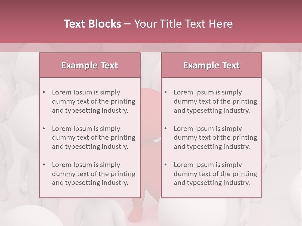 Different Business Individual PowerPoint Template