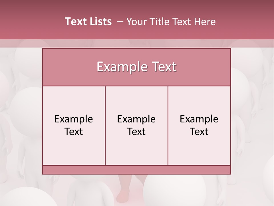 Different Business Individual PowerPoint Template