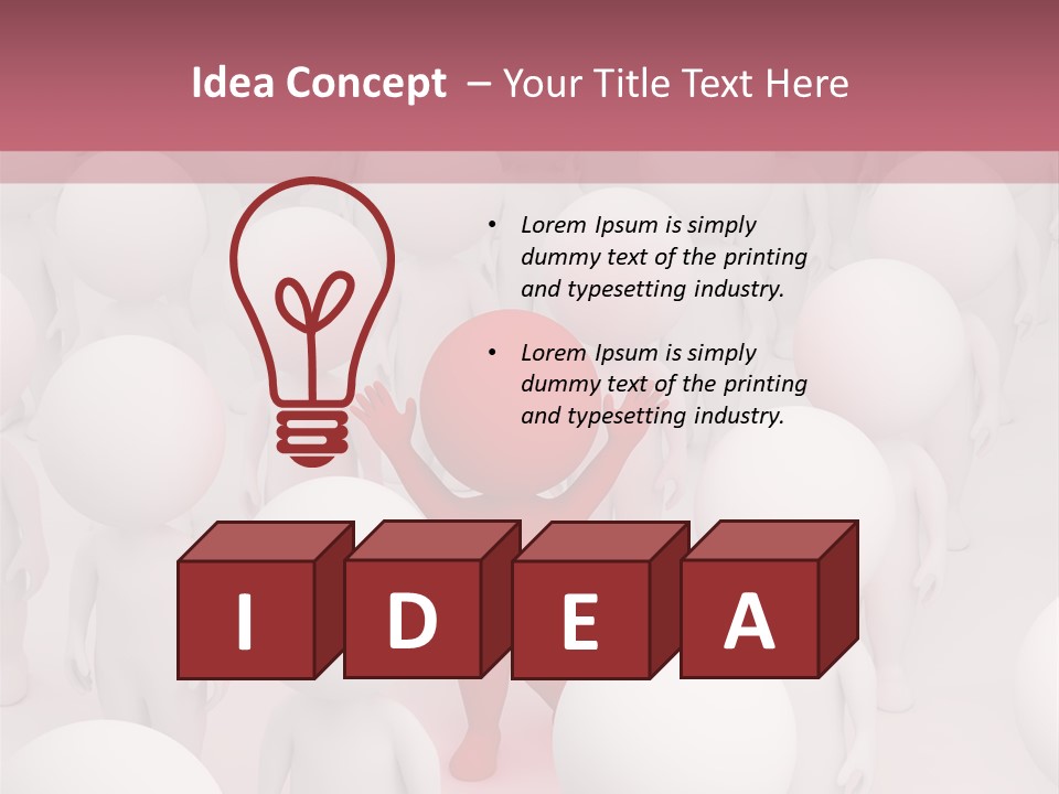 Different Business Individual PowerPoint Template