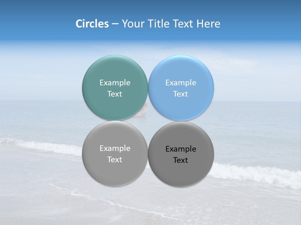 Sea Cloud Tropical PowerPoint Template