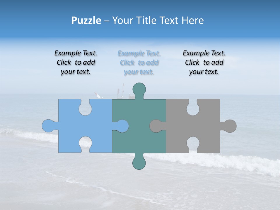 Sea Cloud Tropical PowerPoint Template