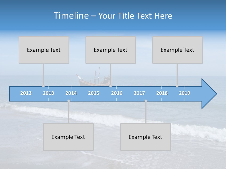 Sea Cloud Tropical PowerPoint Template