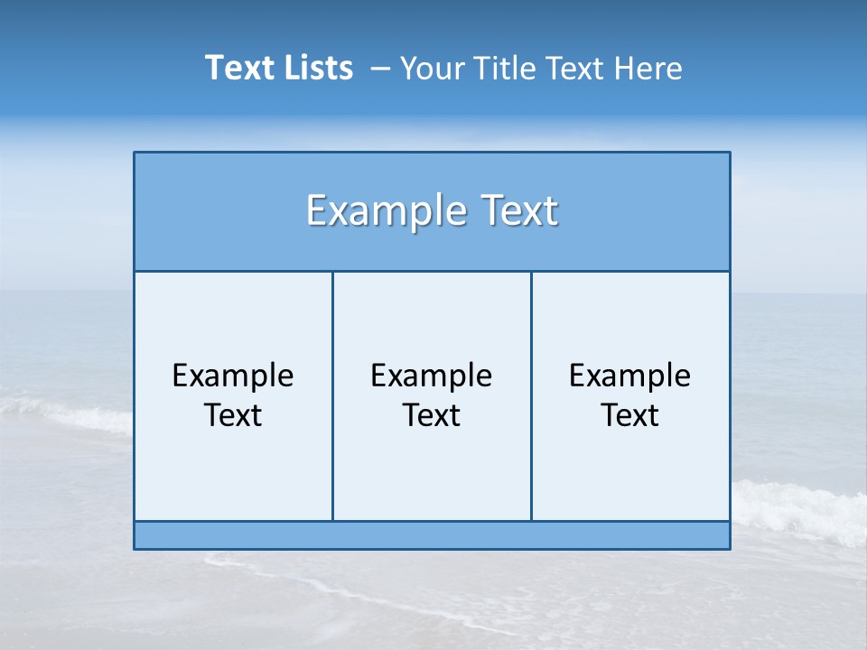 Sea Cloud Tropical PowerPoint Template