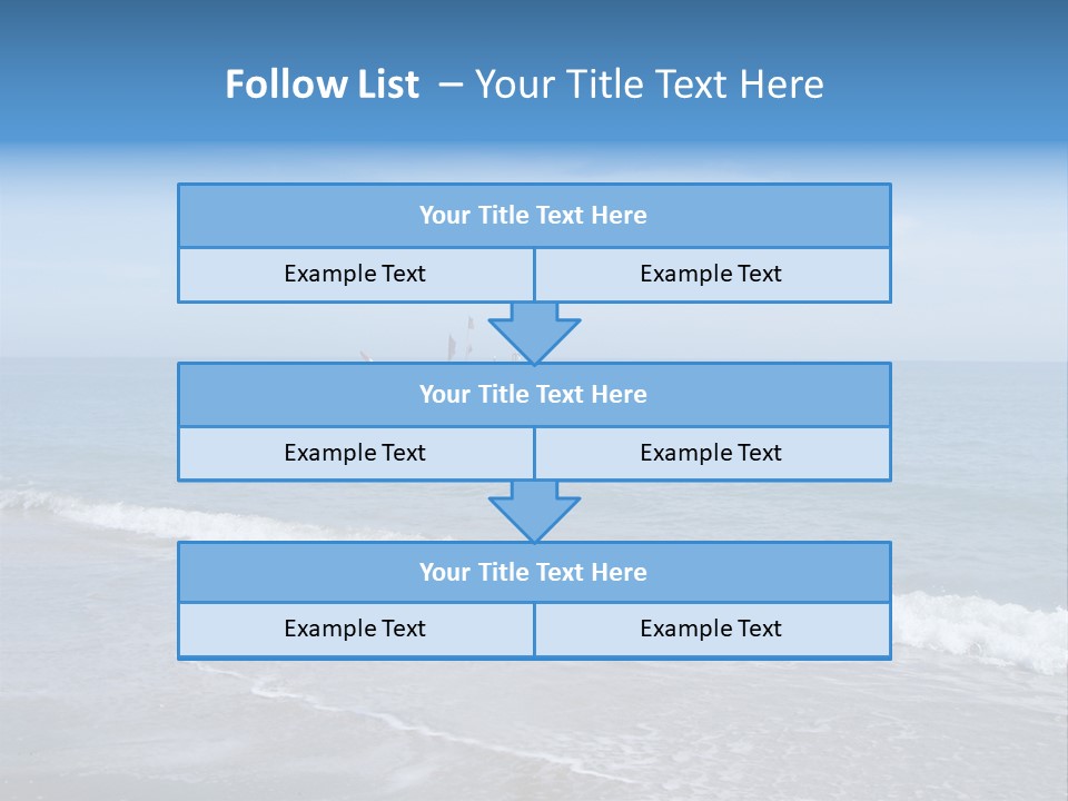 Sea Cloud Tropical PowerPoint Template