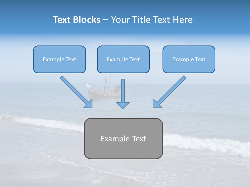 Sea Cloud Tropical PowerPoint Template