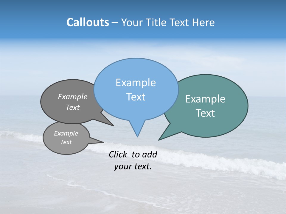 Sea Cloud Tropical PowerPoint Template