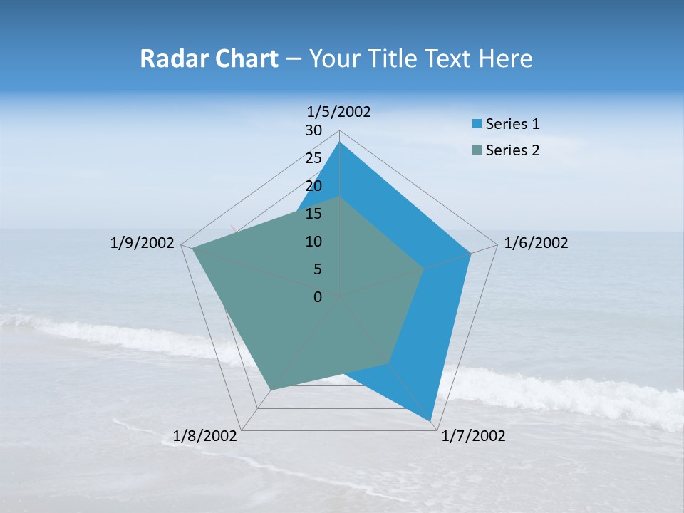 Sea Cloud Tropical PowerPoint Template