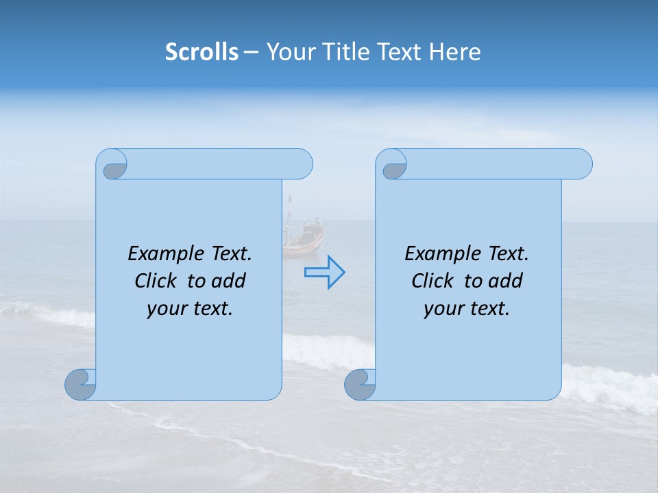 Sea Cloud Tropical PowerPoint Template