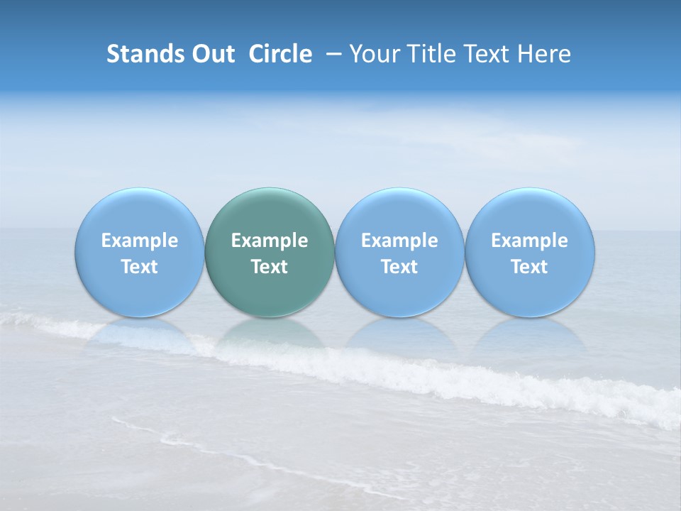 Sea Cloud Tropical PowerPoint Template