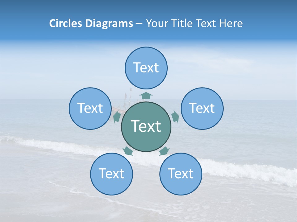 Sea Cloud Tropical PowerPoint Template