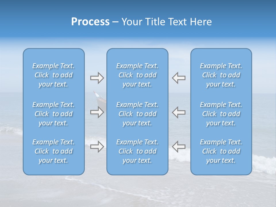 Sea Cloud Tropical PowerPoint Template