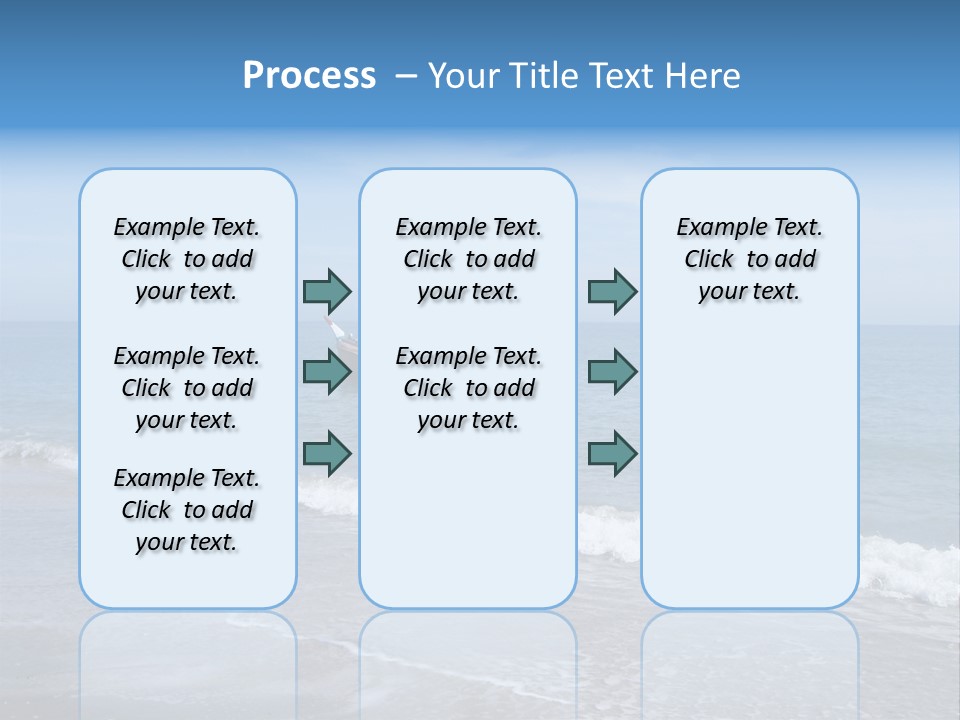 Sea Cloud Tropical PowerPoint Template