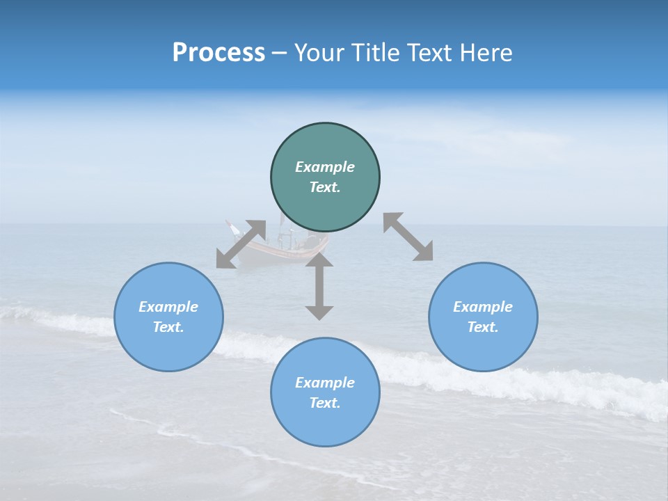 Sea Cloud Tropical PowerPoint Template
