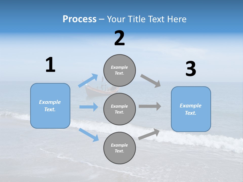 Sea Cloud Tropical PowerPoint Template