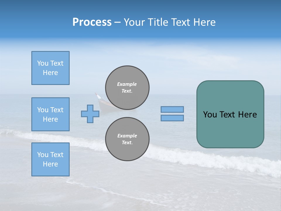 Sea Cloud Tropical PowerPoint Template