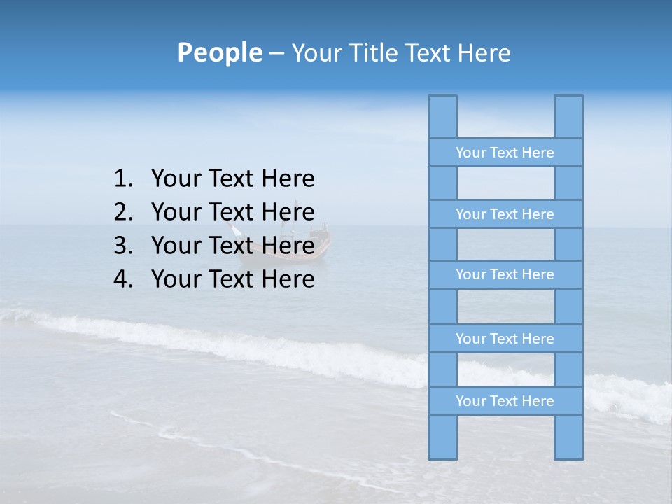 Sea Cloud Tropical PowerPoint Template