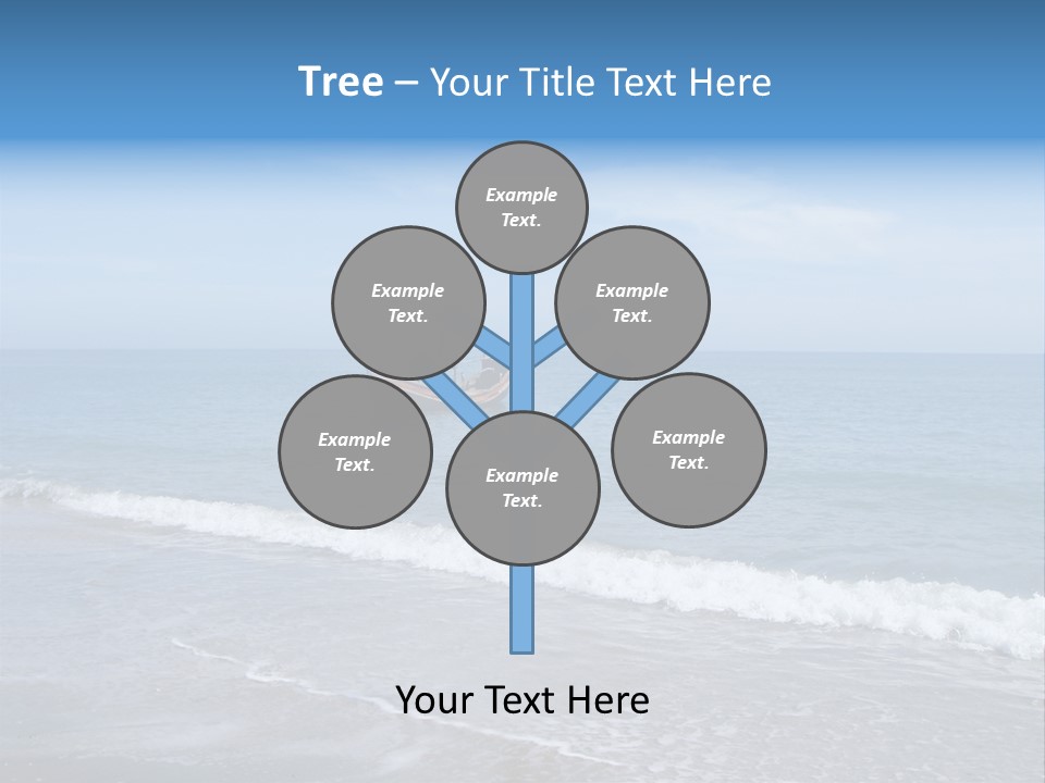 Sea Cloud Tropical PowerPoint Template