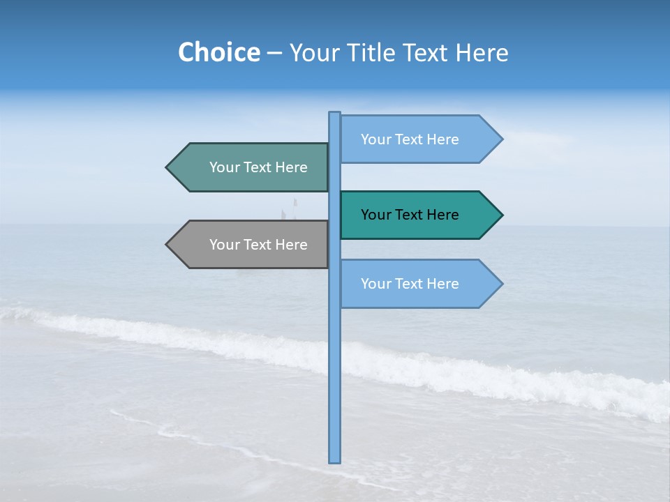 Sea Cloud Tropical PowerPoint Template