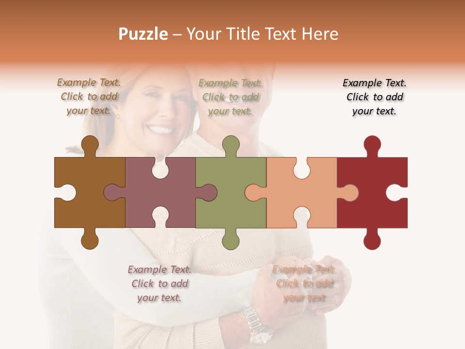 Pleasure Retire Couple PowerPoint Template
