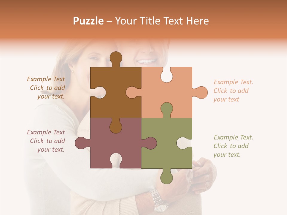 Pleasure Retire Couple PowerPoint Template